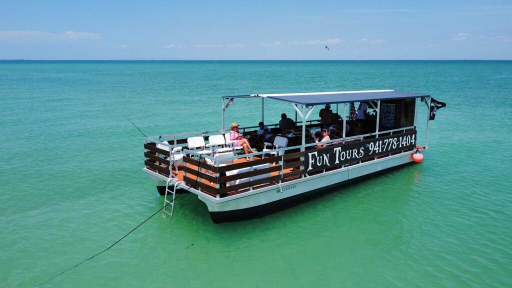 boat tour on anna maria island